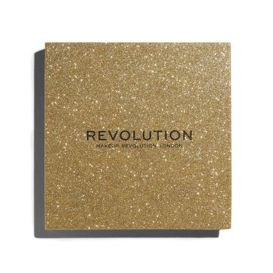 Makeup Revolution Pressed Glitter Palette Midas Touch