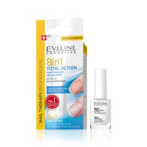 Θεραπεία Νυχιών Eveline Nail Therapy 8 in 1 Total Action