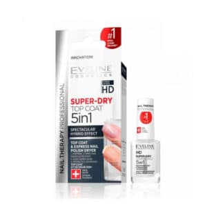 Θεραπεία Νυχιών Eveline Super Dry Top Coat 5 in 1