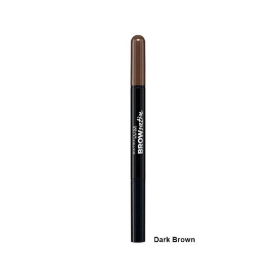 Maybelline Brow Satin Eyebrow Pencil Duo 05 Black Brown