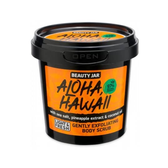 Beauty Jar Aloha Hawaii Αναζωογονητικό Scrub Προσώπου & Σώματος 200gr