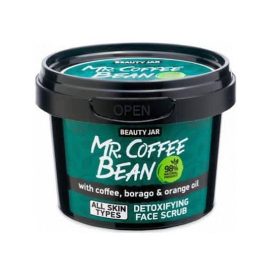 Beauty Jar Mr Coffee Bean Scrub Προσώπου Για Αποτοξίνωση 50gr