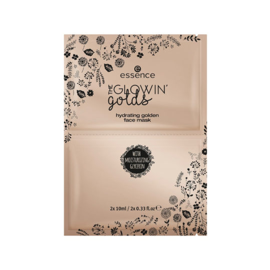 Essence The Glowin' Golds Hydrating Golden Face Mask
