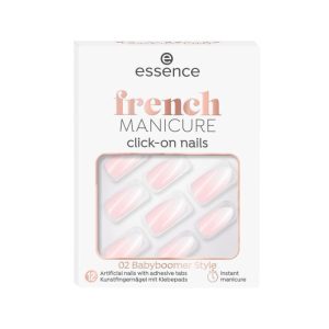 Essence French Manicure Click & Go Nails 02 Babyboomer Style 12pcs