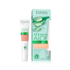 Eveline Organic Aloe Reducing Dark Circles Liquid Eye Pads 20ml
