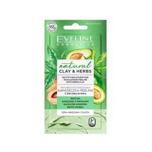 Eveline Natural Clay and Herbs Green Clay Mask 8ml