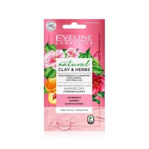 Eveline Natural Clay and Herbs Pink Clay Mask 8ml