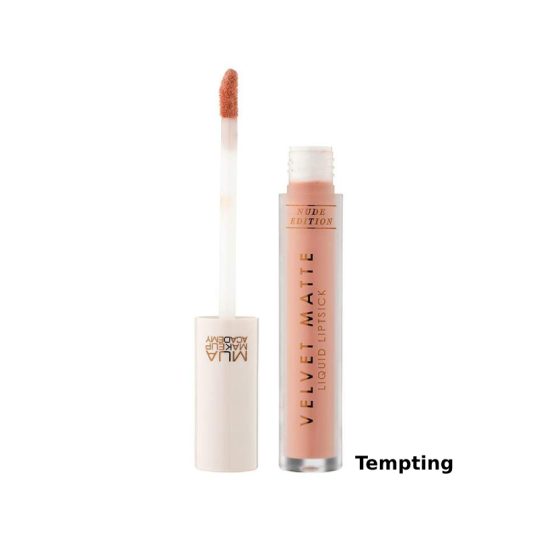 MUA Velvet Matte Liquid Lipstick Nude Edition Tempting