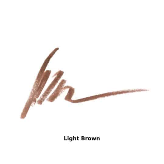 MUA Eyebrow Pencil With Blending Brush Light Brown
